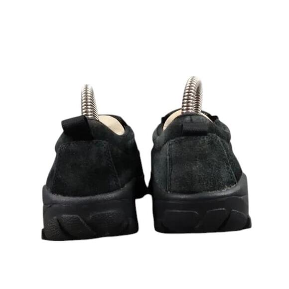 Lands End Shoes Womens 5 Slip On Moc Clog Black Leather Comfort Casual Active - Picture 4 of 12